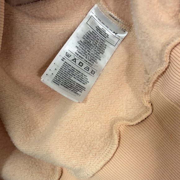 Adidas Stella McCartney Peach Sweatshirt (S) and Joggers (XS) Set - Picture 9 of 12